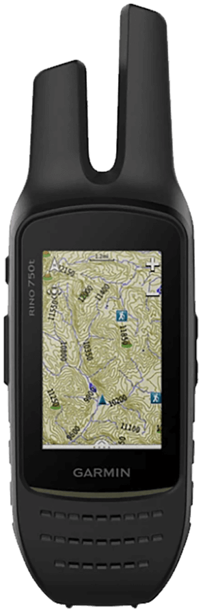Garmin 0100195830 Rino 750t Communication/SOS/Maps 4.50GB Memory Black 3″ Transflective Color TFT Display