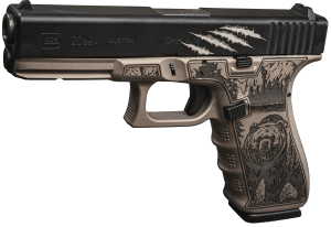 Glock UG2050204KODAK G20 Gen4 Full Size Frame 10mm Auto 15+1 4.61″ Black Steel Barrel Serrated Steel Slide Polymer Frame w/Picatinny Rail Ambidextrous