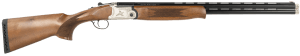 Gforce Arms GF541024Y Filthy Pheasant  Youth 410 Gauge Break Open 3″ 2rd 24″ Over/Under Vent Rib Barrel  Engraved Nickel-Plated Receiver  Fixed Turkish Walnut Stock