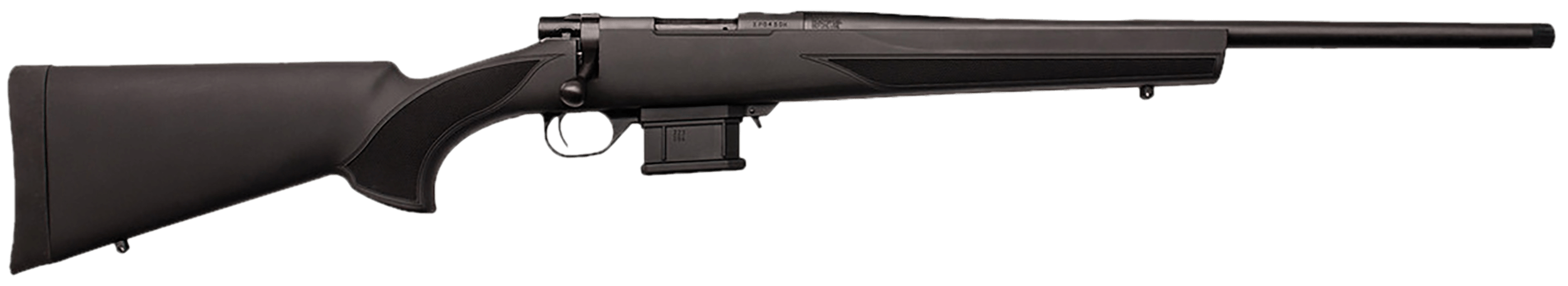 Howa HMA6ARCSB M1500 Mini Action 6mm ARC 5+1 22″ Black Steel Threaded Barrel Matte Blue Steel Receiver Drilled & Tapped Fixed HTI Matte Black Synthetic Stock Howa HMA6ARCSB M1500 Mini Action 6mm ARC 5+1 22″ Black Steel Threaded Barrel Matte Blue Steel Receiver Drilled & Tapped Fixed HTI Matte Black Synthetic Stock