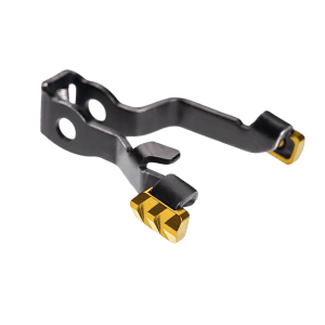Tyrant CNC TDGSTOP5GOLD Extended Slide Release  9mm Glock Gen5 Gold 6061 Aluminum