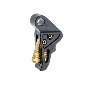 Tyrant CNC TDHCATTRIGBLK/GOLD I.T.T.S Black Fits Springfield Hellcat Pro Tyrant CNC TDHCATTRIGBLK/GOLD I.T.T.S Black Fits Springfield Hellcat Pro