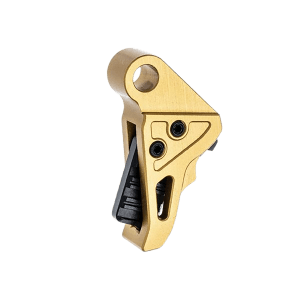 Tyrant CNC TDHCATTRIGGOLD/BLK Trigger/Shoe Gold/Black Fits Springfield Hellcat Pro Tyrant CNC TDHCATTRIGGOLD/BLK Trigger/Shoe Gold/Black Fits Springfield Hellcat Pro