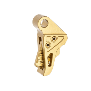 Tyrant CNC TDHCATTRIGGOLD/GOLD Trigger/Shoe Gold Fits Springfield Hellcat Pro Tyrant CNC TDHCATTRIGGOLD/GOLD Trigger/Shoe Gold Fits Springfield Hellcat Pro