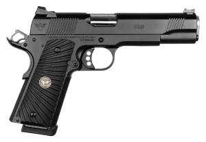 Wilson Combat CQBFS45 CQB  45 ACP 8+1 5″ Full Size Carbon Steel Slide G10 Starburst Grip