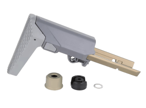 Q LLC ACCHBSTOCKASSEMBLY Honey Badger Stock Assembly Gray Q LLC ACCHBSTOCKASSEMBLY Honey Badger Stock Assembly Gray