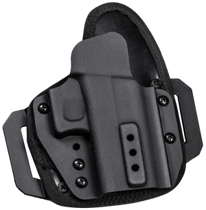 ADAPTIVE TACTICAL HT01002R OMNICARRY HOFTAC Holster OWB Black Polymer Belt Loop Right Hand ADAPTIVE TACTICAL HT01002R OMNICARRY HOFTAC Holster OWB Black Polymer Belt Loop Right Hand