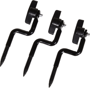 Allen 5307 Trail Camera Tree Mount Black Steel 3 Pack