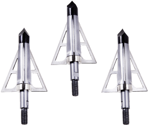 Allen 14694 CX Terminus Broadhead Stainless Steel Blades Silver 3 Pack