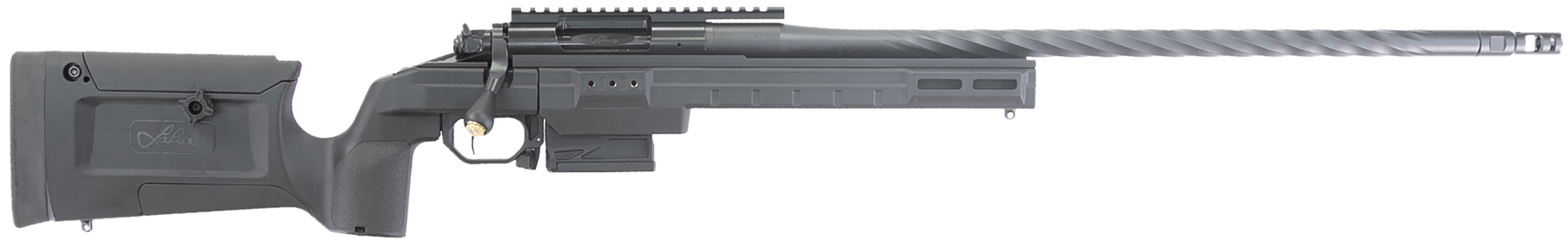 Larue Tactical LTKRGSIETE65PRC24BLK Siete Magnum 6.5 PRC 3+1 24″ Sendero Fluted Barrel Black Right Hand Larue Tactical LTKRGSIETE65PRC24BLK Siete Magnum 6.5 PRC 3+1 24″ Sendero Fluted Barrel Black Right Hand