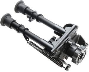 Larue Tactical 680005706K QD Mount  Bipod Black 6-9″