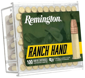 Remington Ammunition R21273 Ranch Hand Rimfire 22LR 38gr Copper Plated Hollow Point 100 Per Box/50 Case