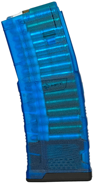 Mission First Tactical EXDPM556TB EXD  30rd 5.56 Fits AR/M4 Translucent Blue