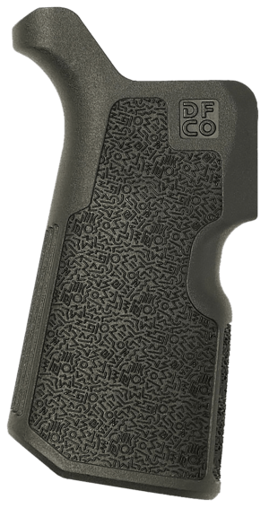 Die Free Co Llc KFGBLK Kung Fu Grip  Black Nylon Fits AR15/M4/AR10/SR25