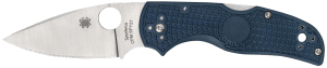Spyderco C41PCBL5 Native 5 Lightweight 2.95″ Folding Spear Point Plain CPM SPY27 SS Blade Cobalt Blue FRN Handle Includes Pocket Clip Spyderco C41PCBL5 Native 5 Lightweight 2.95″ Folding Spear Point Plain CPM SPY27 SS Blade Cobalt Blue FRN Handle Includes Pocket Clip