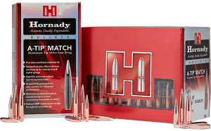 Hornady 22799   22Cal .222 76gr A-Tip Match 100 Per Box/10 Case