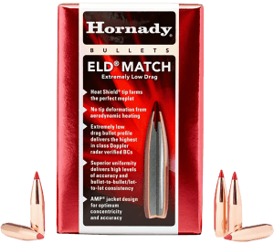 Hornady 245301   6mm .243 109gr Extremely Low Drag-Match 500 Per Box/6 Case
