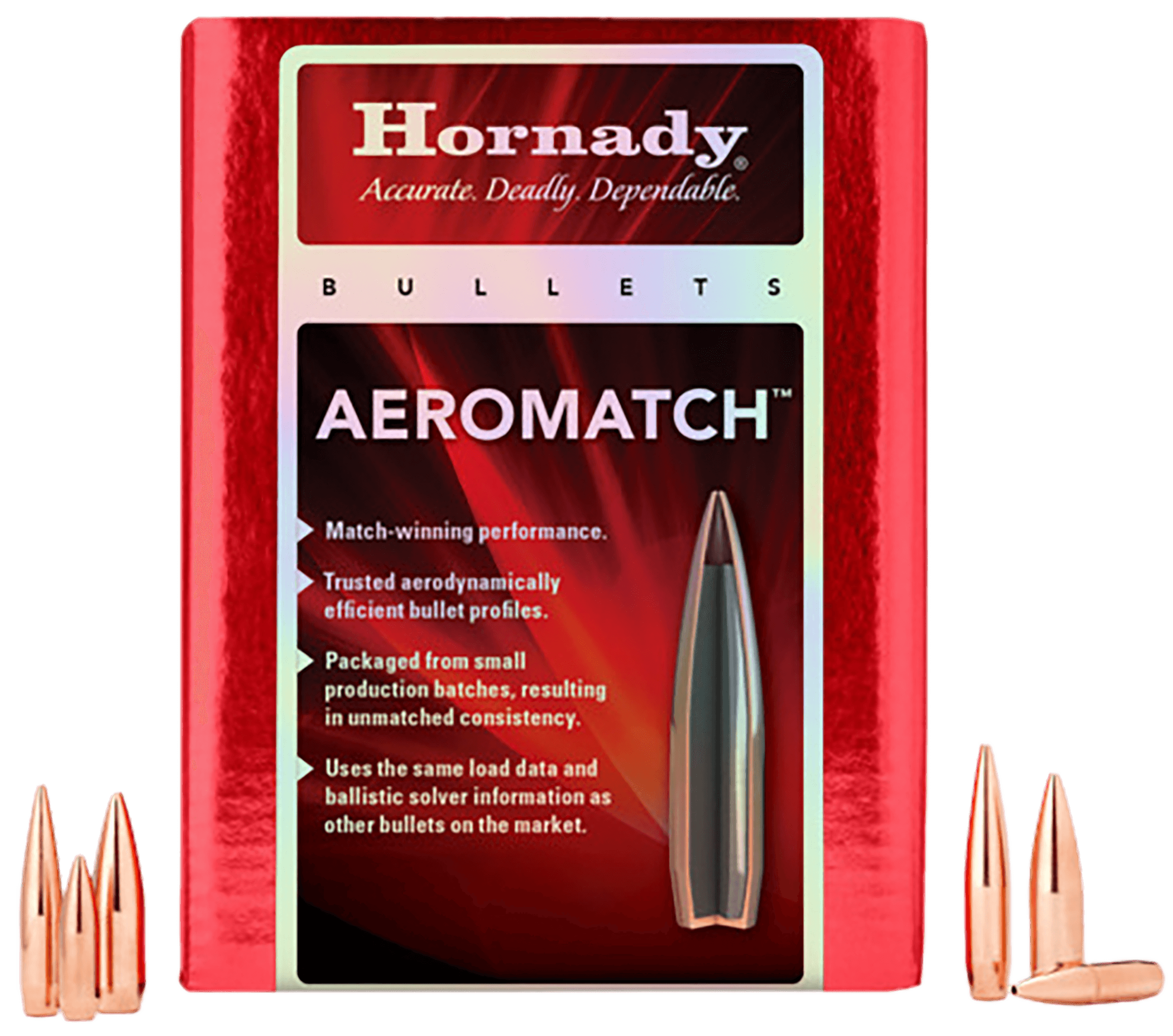Hornady 227711 22Cal .224 69gr Hollow Point Boat Tail 500 Per Box/6 Case