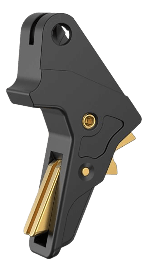 Tyrant CNC TDMPTRIGFSCBLK/GOLD Black Fits S&W M&P Full-Size & Compact Tyrant CNC TDMPTRIGFSCBLK/GOLD Black Fits S&W M&P Full-Size & Compact