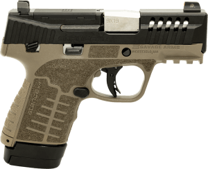 Savage Arms 67065 Stance XR 9mm 13+1 3.20″ Natural Black Nitride Ported Stainless Steel Slide FDE Glass Filled Nylon Grip Ambidextrous Savage Arms 67065 Stance XR 9mm 13+1 3.20″ Natural Black Nitride Ported Stainless Steel Slide FDE Glass Filled Nylon Grip Ambidextrous