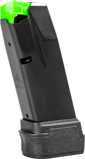 Mec-Gar MGHC1202A   14rd 9mm Fits Springfield Hellcat Black Steel