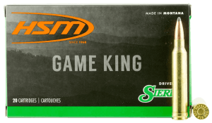 HSM 300SAUM14N 300SAUM 180gr SBT Game King 20 Per Box/25 Case