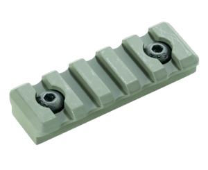 Timber Creek Outdoors M5SPROD M-LOK 3 Slot Picatinny Rail  OD Green Aluminum Fits AR-Platform