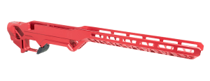 Timber Creek Outdoors ERCR7SAR Enforcer Rifle Chassis Red Aluminum SA Rem700 Action Right