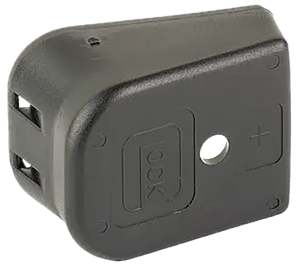 Glock 50975  Floor Plate Extended 9mm/40S&W/357Sig/45ACP Black Polymer