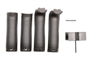 Glock 30818  Backstrap/Beavertail Set Compatible w/ Glock 17/22/31/34 Black Polymer