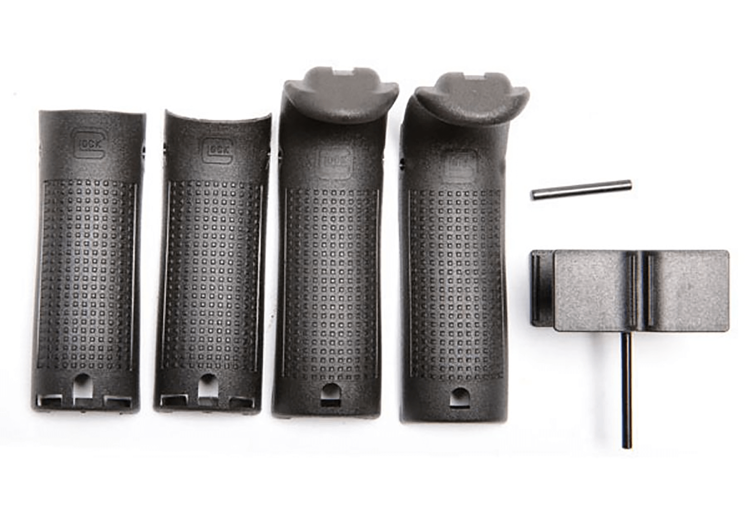 Glock 30820 Backstrap/Beavertail Set Black Polymer Glock 30820 Backstrap/Beavertail Set Black Polymer