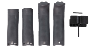 Glock 39709  Backstrap/Beavertail Set Gray Polymer