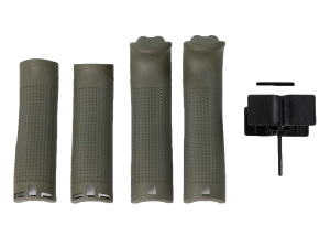 Glock 39841  Backstrap/Beavertail Set Battlefield Green Polymer