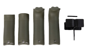 Glock 39842  Backstrap/Beavertail Set Battlefield Green Polymer