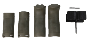 Glock 39844  Backstrap/Beavertail Set Battlefield Green Polymer