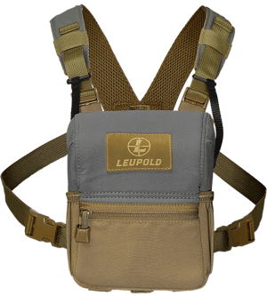 Leupold 185628 Enclosed Binocular Harness Magnetic Tan/Gray