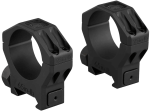 Sig Sauer Electro-Optics SOA63003 Alpha 6 Scope Ring Set Black Stainless Steel 30mm Tube High