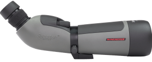 Winchester Optics WQSSISUOW13WQSSSPRM12  Spotting Scope Angled Body 20-60x 65mm Black/Gray