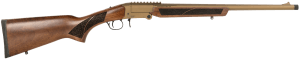 Gforce Arms GFTXP3520YT GFTXP  Youth 350 Legend 1rd 20″ Bronze Cerakote Steel Barrel  Bronze Cerakote Picatinny Rail Steel Receiver  Fixed Walnut Wood Stock