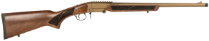 Gforce Arms GFTXP4020Y GFTXP  Youth 400 Legend 1rd 20″ Bronze Cerakote Steel Barrel  Bronze Cerakote Picatinny Rail Steel Receiver  Fixed Walnut Wood Stock