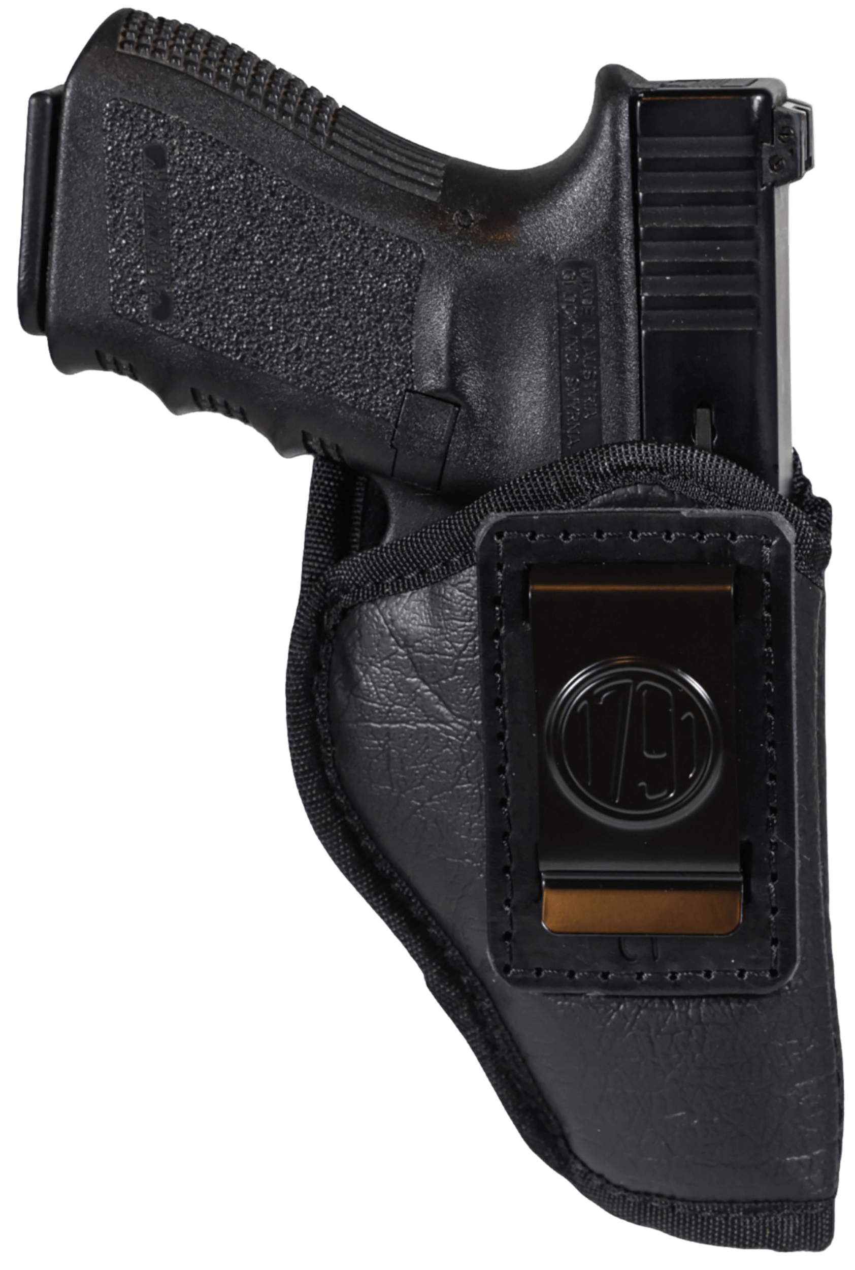 1791 Gunleather ECOC1BLKR EcoCarry IWB Size Compact Black Right Hand 1791 Gunleather ECOC1BLKR EcoCarry IWB Size Compact Black Right Hand