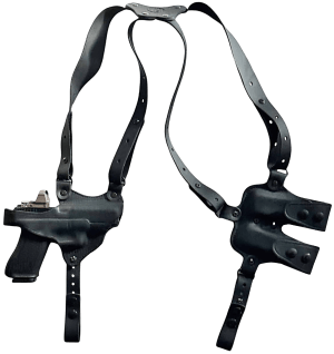 1791 Gunleather NSS2.1SBLVR Optic Ready Shoulder Vertical Black Fits Glock 17 Right Hand 1791 Gunleather NSS2.1SBLVR Optic Ready Shoulder Vertical Black Fits Glock 17 Right Hand