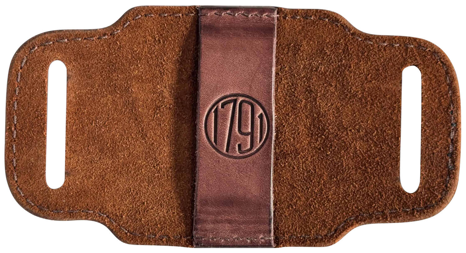 1791 Gunleather HNTABSMRBRWA Ammo Belt Slide Brown Leather 1791 Gunleather HNTABSMRBRWA Ammo Belt Slide Brown Leather
