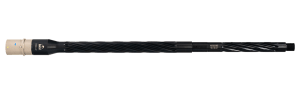 Faxon Firearms 10B810R20SHQ5RNP3  Match 308 Win 20″ Spiral Fluted Black Salt Bath Nitride 416-R Stainless Barrel