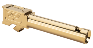 Zaffiri Precision ZP.19G5BCPG   Fits Glock 19 Gen 5 3.89″ Gold 416R Stainless Steel
