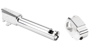 Zaffiri Precision ZP.365BTCSS  Threadless Compensator 9mm Fits Sig P365 Silver 17-4 Stainless Steel
