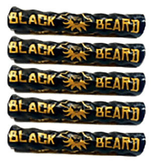 Black Beard Fire Starters 5PACK Fire Rope  Black 5 Pack
