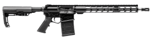 Patriot Ordnance Factory 02359 LMR Base *CA Compliant 308 Win 10+1 16.50″ Stainless Steel Threaded Barrel  Black Anodized Picatinny Rail Aluminum Receiver  M-LOK Handguard  Pinned MFT Minimalist Black Synthetic Stock  Black Polymer Grip