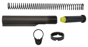 TacFire MAR047PCCAP Mil-Spec Buffer Tube  Black Matte