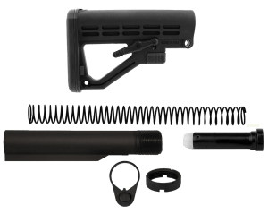 TacFire MAR050B Mil-Spec Buffer Tube  Black Matte AR-15